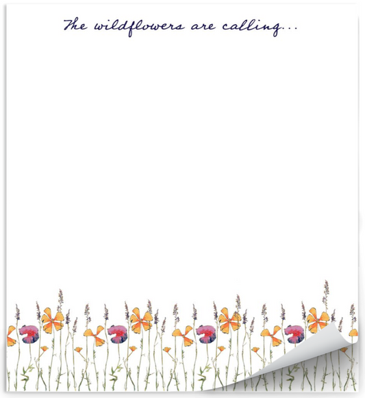 Wildflowers Notepad