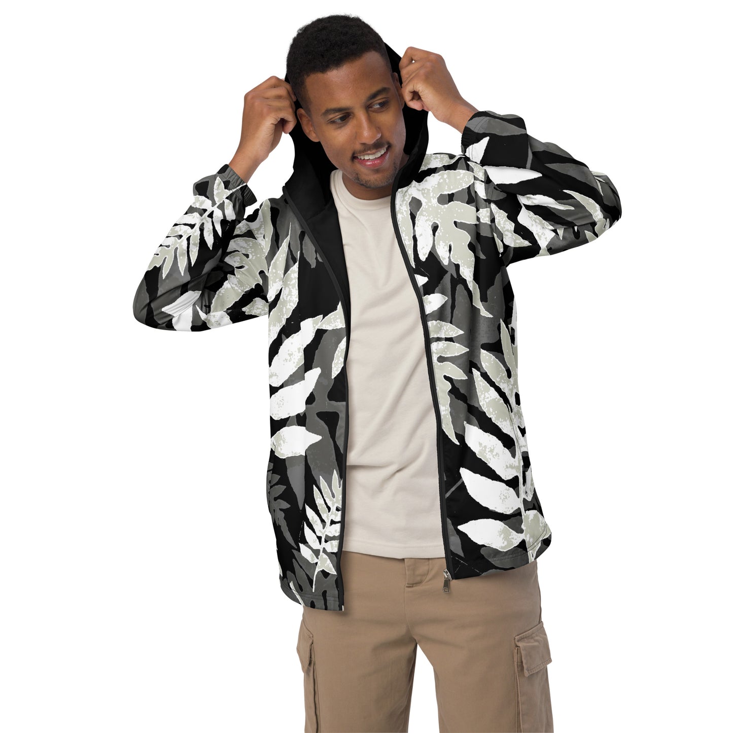 Falling Ferns Unisex windbreaker