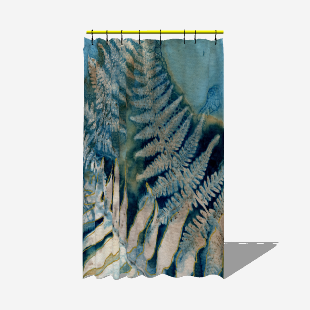 Fern Life Shower Curtain